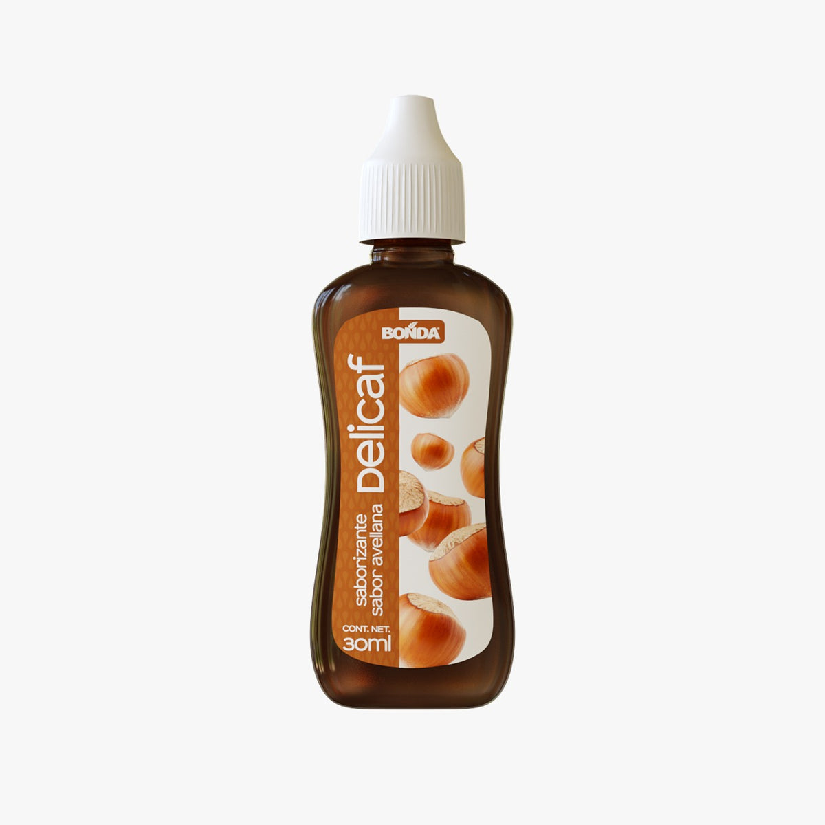 Delicaf Avellana 30ml | Saborizante Sin Azúcar para Café | Con Stevia