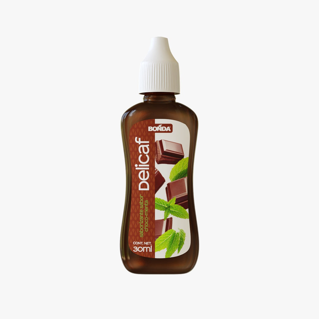 Delicaf Choco-Menta 30ml | Saborizante Sin Azúcar Chocolate y Menta | Con Stevia